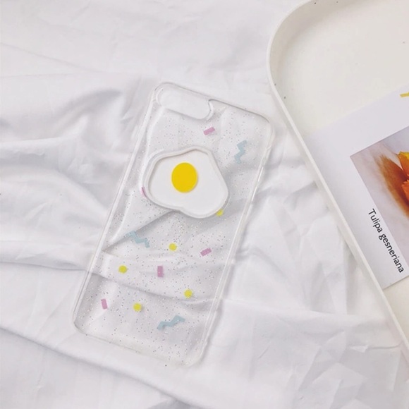 3/$23 🆕 Cute Egg Patterned Phone Case for iPhone - Picture 6 of 6